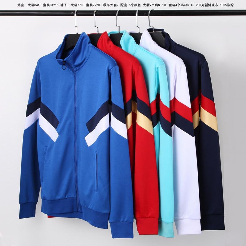 New Basketball Sports Football Clothes Coat Adult Children'S Training Clothes Sports Leisure Appearance Suit Printing - Image 5
